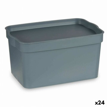 Kipit Универсальная коробка Серый Пластик 2,3 L (13,5 x 11 x 20 cm) (24 штук)