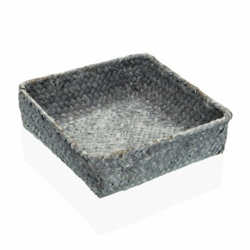 Коробка для салфеток Versa Серый Морские водоросли (19 x 5,5 x 19 cm)