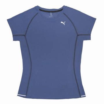 Sieviešu Krekls ar Īsām Piedurknēm Puma Pe Running Tee Zils