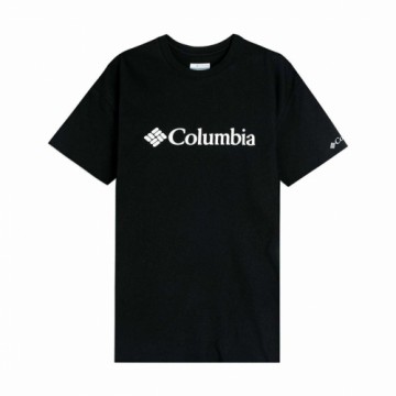 Vīriešu Krekls ar Īsām Piedurknēm Columbia CSC Basic Logo Melns