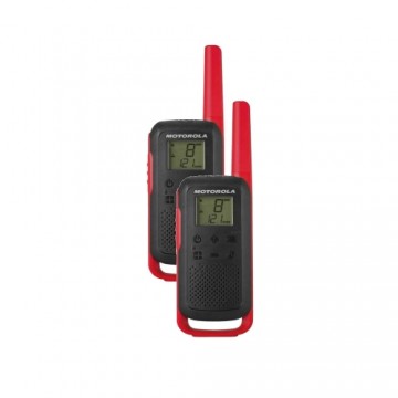 Motorola Talkabout T62 twin-pack + charger red