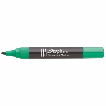 Постоянный маркер Sharpie M15 Зеленый 12 штук