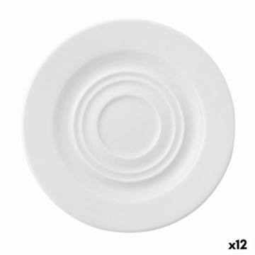 Nazis Ariane Prime Brokastis Keramika Balts (Ø 15 cm) (12 gb.)