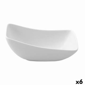 чаша Ariane Vital Квадратный Керамика Белый (Ø 14 cm) (6 штук)