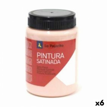 Tempera La Pajarita L-29 Розовый сатин Школьный (35 ml) (6 штук)