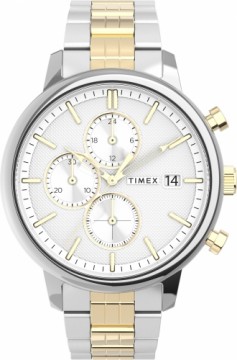 Timex Chicago Chronograph 43mm Часы-браслет из нержавеющей стали TW2V01800