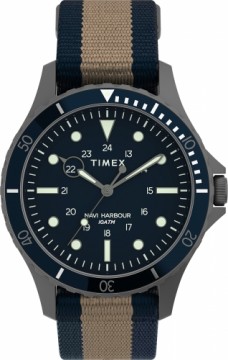 Timex Navi XL 41mm Часы с тканевым ремешком TW2U90100