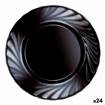 Блюдо для десертов Luminarc Trianon Чёрный Cтекло (Ø 19,5 cm) (24 штук)
