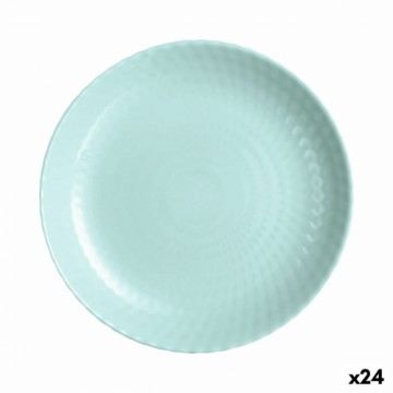 Плоская тарелка Luminarc Pampille Tirkīzs Stikls (25 cm) (24 gb.)