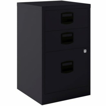 File cabinet Bisley Металл Сталь Антрацитный A4 3 ящика (67 x 41 x 40 cm)