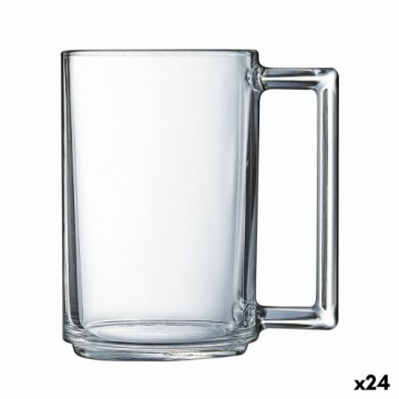 Чашка Luminarc À La Bonne Heure Caurspīdīgs Brokastis Stikls (250 ml) (24 gb.)