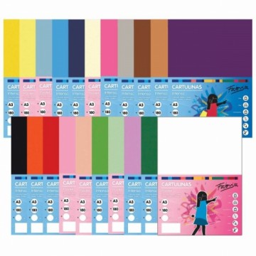 Картонная бумага Fabrisa Разноцветный 180 g/m² (50 штук)