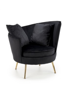 Halmar ALMOND leisure chair color: black