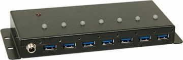 Lindy 7 Port USB 3.0 Metal USB Hub