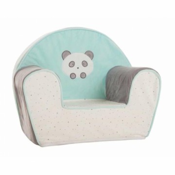 Bigbuy Home Bērna krēsls Gaiši Zils Panda 44 x 34 x 53 cm