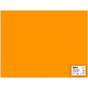 Картонная бумага Apli Оранжевый 50 x 65 cm (25 штук)