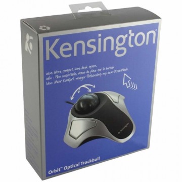 Optiskā pele Trackball Kensington K64327EU Sudrabains