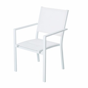 Bigbuy Home Садовое кресло Thais 55,2 x 60,4 x 86 cm Алюминий Белый