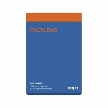 Invoice Book DOHE 50063D 1/4 100 Листья (10 штук)