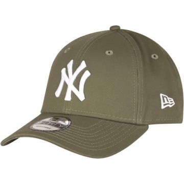 Спортивная кепка New Era League Essential 9Forty New York Yankees Зеленый (Один размер)