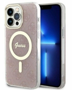 Guess  
       Apple  
       iPhone 14 Pro Max 6.7 hardcase 4G MagSafe 
     Pink