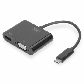 USB C uz VGA/HDMI Adapteris Digitus DA-70858