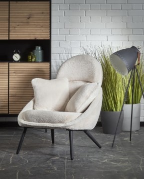 Halmar MERRY leisure chair, creamy