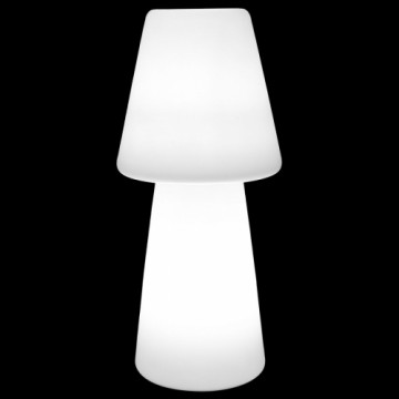 Bigbuy Home Настольная лампа Bossa Белый Полиуретан 28 x 28 x 60 cm