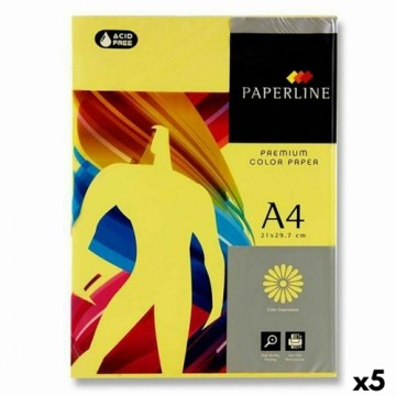 Бумага для печати Fabrisa Paperline Premium 80 g/m² Жёлтый A4 500 Листья (5 штук)