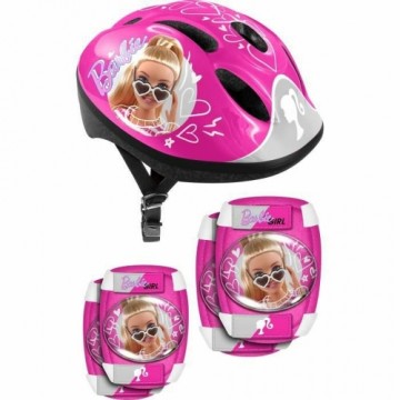 Набор шлем и наколенники Stamp Barbie