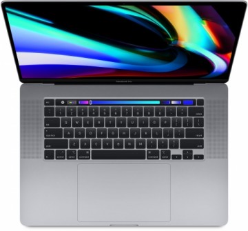 Apple MacBook Pro 2019 Retina 16" 4xUSB-C - Core i7 2.6GHz / 16GB / 512GB SSD - Space Gray (Atjaunināts, stāvoklis Ļoti labi)