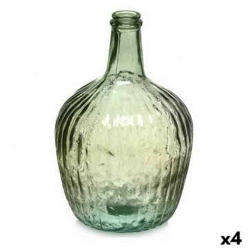 Gift Decor бутылка Лучи Декор 17 x 29 x 17 cm Зеленый (4 штук)