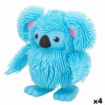 Плюшевый Eolo Jiggly Pets Koala 18 x 16 x 9,5 cm Пластик (4 штук)
