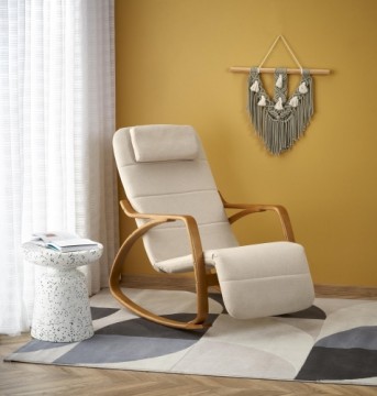 Halmar PRIME leisure chair, beige