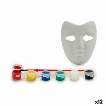 Pincello Rokdarbu komplekts Maska Balts Plastmasa (12 gb.)