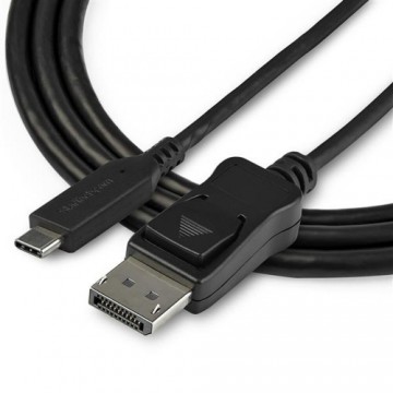 USB C uz Display Porta Adapteris Startech CDP2DP141MB          Melns 1 m