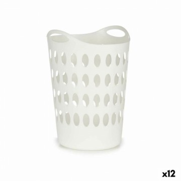 Kipit Корзина для белья Белый Пластик 50 L 44 x 56 x 41 cm (12 штук)