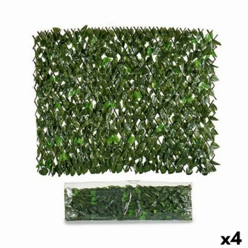 Ibergarden Ограждение сада Листья 1 x 2 m Зеленый Пластик (4 штук)
