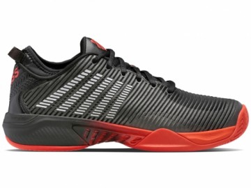 Tennis shoes for men K-SWISS HYPERCOURT SUPREME 061 black/red,  UK12 EU47