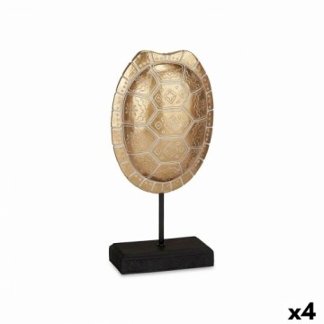 Gift Decor Декоративная фигура Черепаха Позолоченный 17,5 x 36 x 10,5 cm (4 штук)