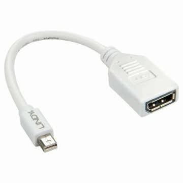 Адаптер Mini DisplayPort — DisplayPort LINDY 41021 Белый