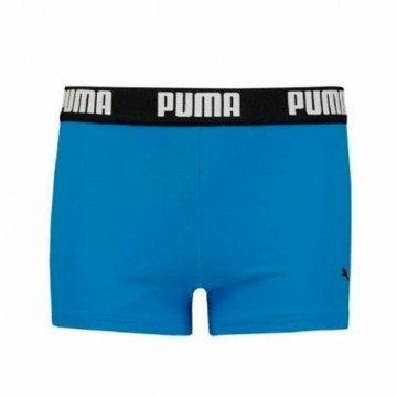 Zēnu Bokseršortu Peldbikses Puma Swim Logo Zils