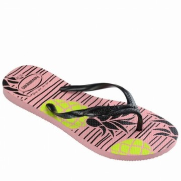 Pludmales sandales sievietēm Havaianas Fantasia Style Rozā