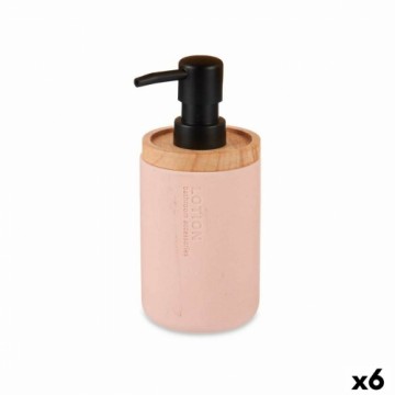 Berilo Дозатор мыла Розовый Деревянный Смола Пластик (6 штук)