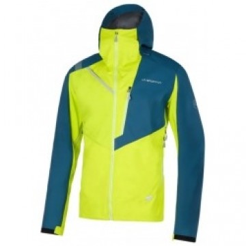 La Sportiva Alpine Tech Jaka ALPINE GUIDE WS Jacket M XL Lime Punch/Storm Blue