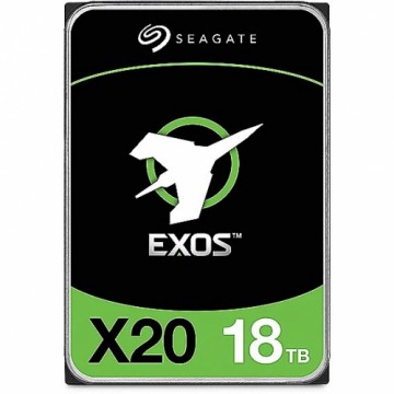 Seagate Exos X20 18TB 3.5 Zoll SATA 6Gb/s CMR Interne Enterprise Festplatte mit FastFormat (512e/4Kn)