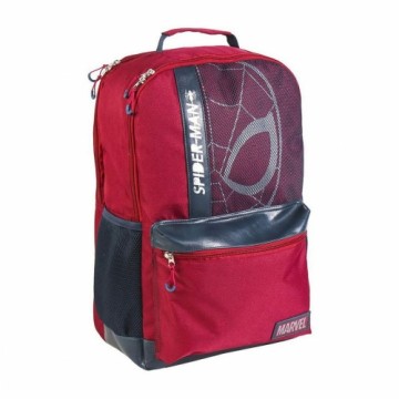 Школьный рюкзак Spiderman Красный 29,5 x 45 x 16 cm