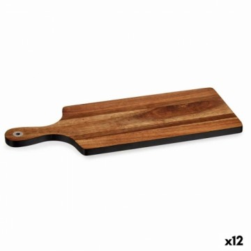 Kinvara Разделочная доска Чёрный древесина акации 17,3 x 1,5 x 44,8 cm (12 штук)