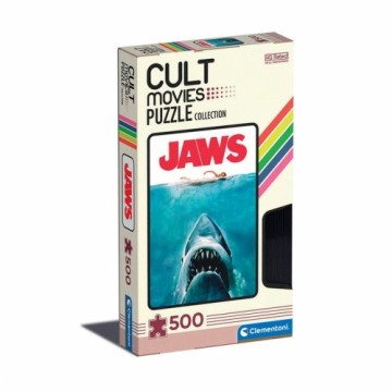 Puzle un domino komplekts Clementoni Cult Movies - Jaws 500 Daudzums