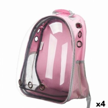 Mascow Рюкзак для домашних животных Розовый Прозрачный 43 x 26 x 33 cm